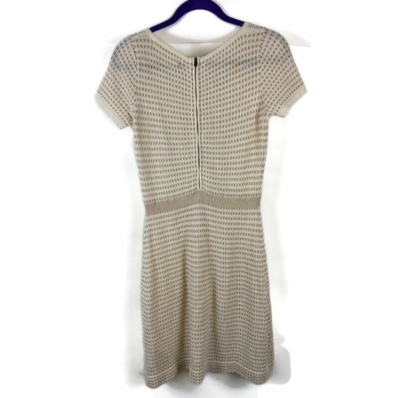 Anthropologie Sparrow Gilt Grid Sweater Dress S - Picture 4 of 12